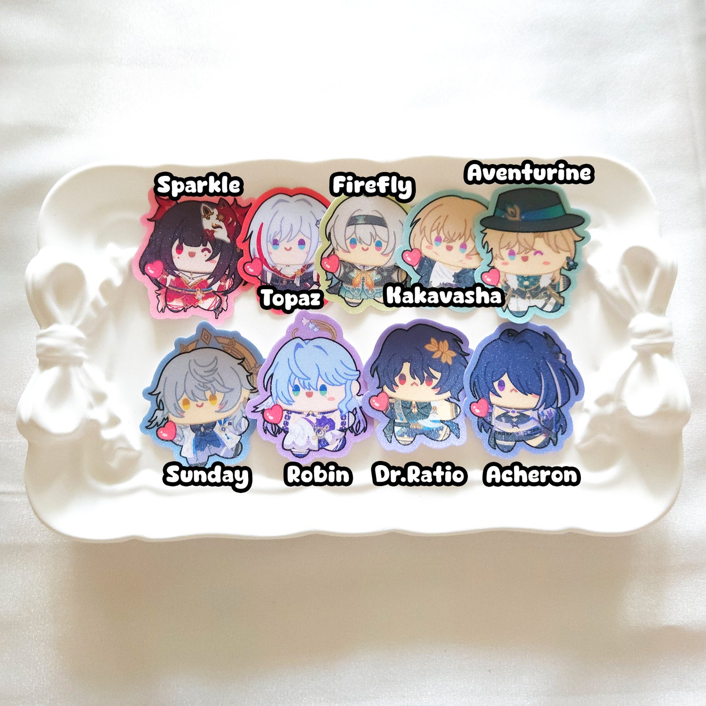 Honkai Star Rail Mini Stickers