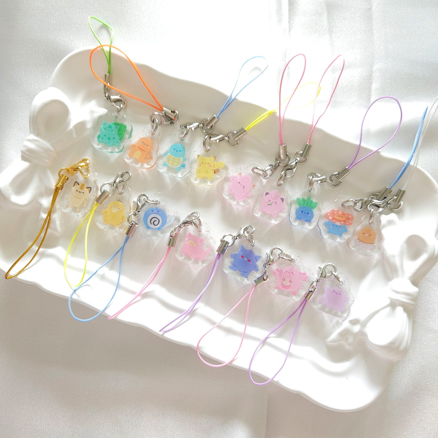Tiny Doodles Gen 1 PKM Blind Bag Phone Charm