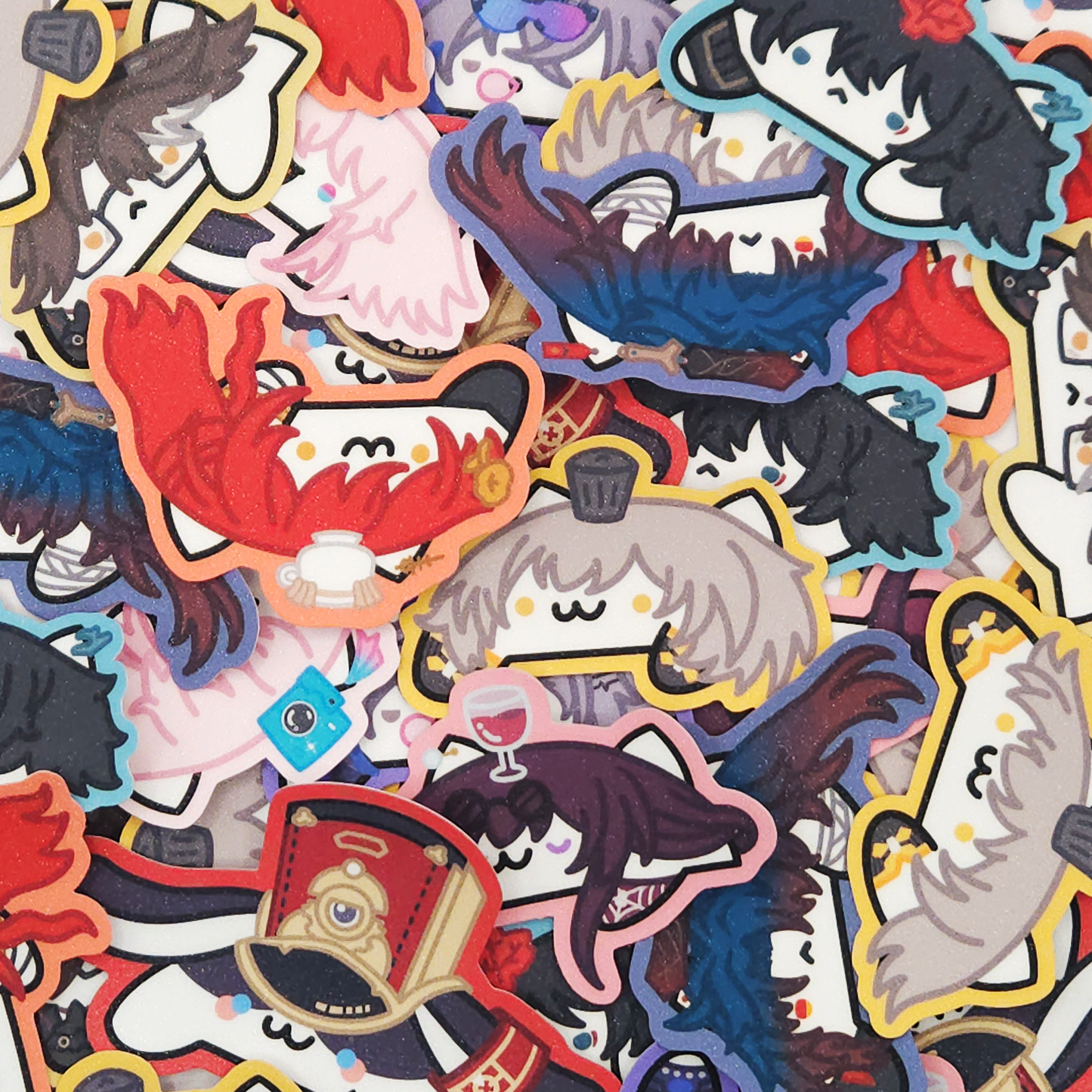 Honkai Star Rail Bongo Stickers