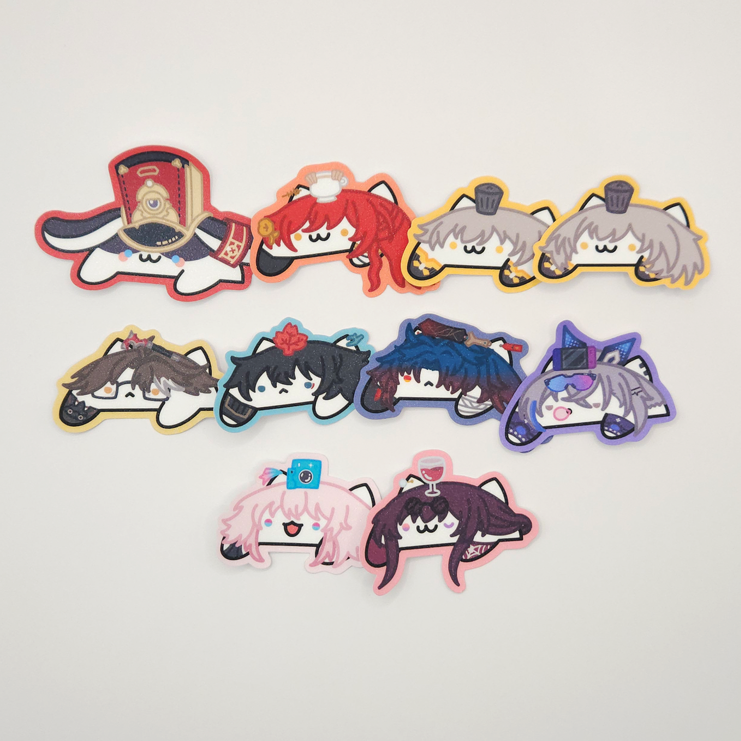 Honkai Star Rail Bongo Stickers