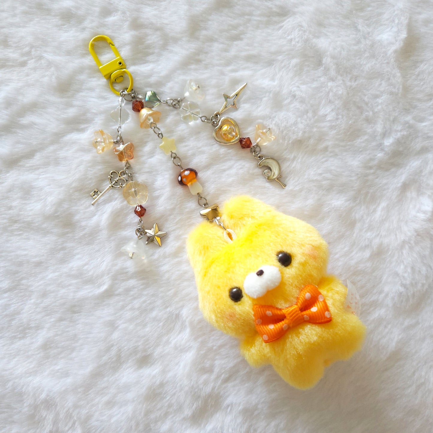 Butterscotch Pudding - Plush Keychain