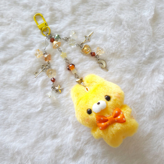 Butterscotch Pudding - Plush Keychain