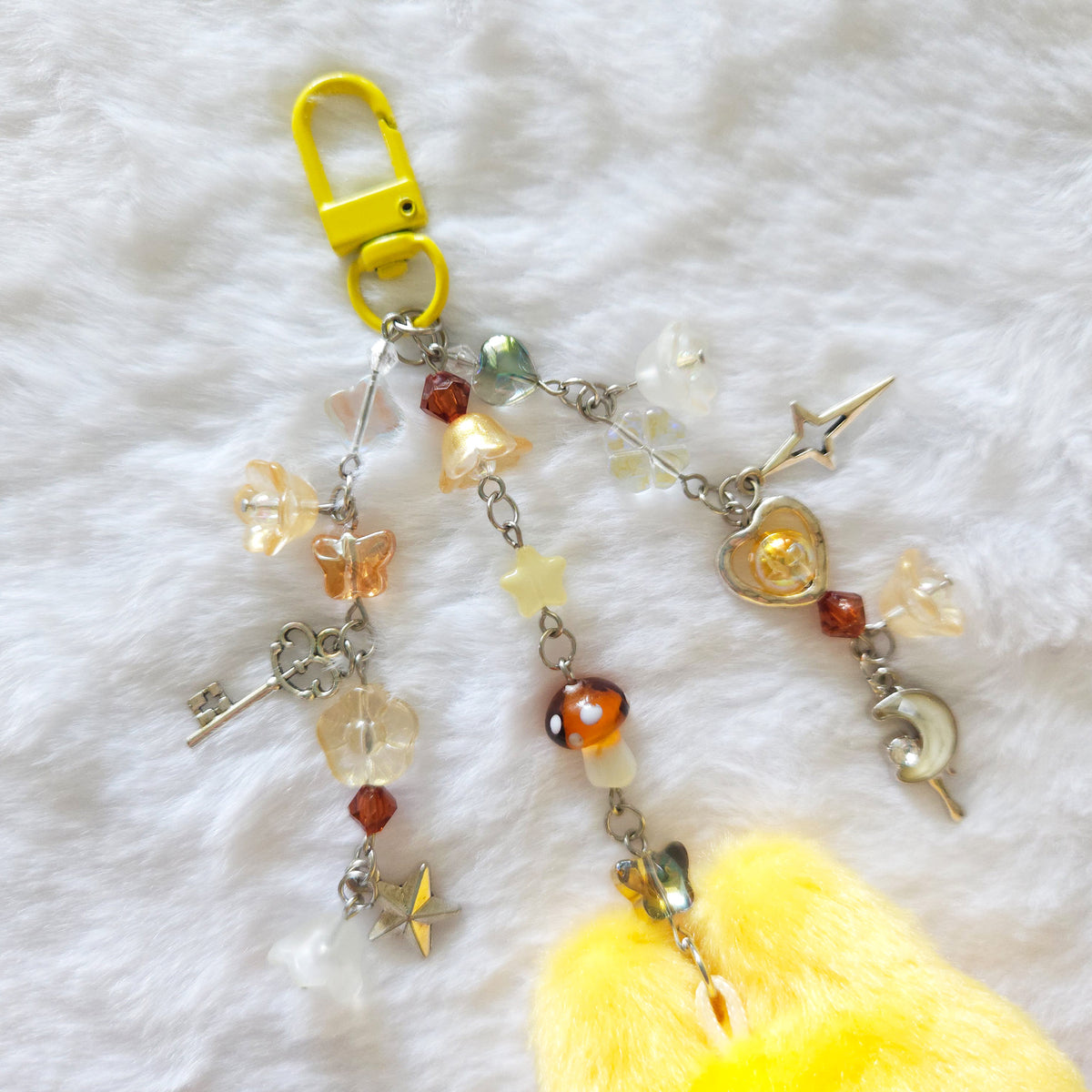 Butterscotch Pudding - Plush Keychain