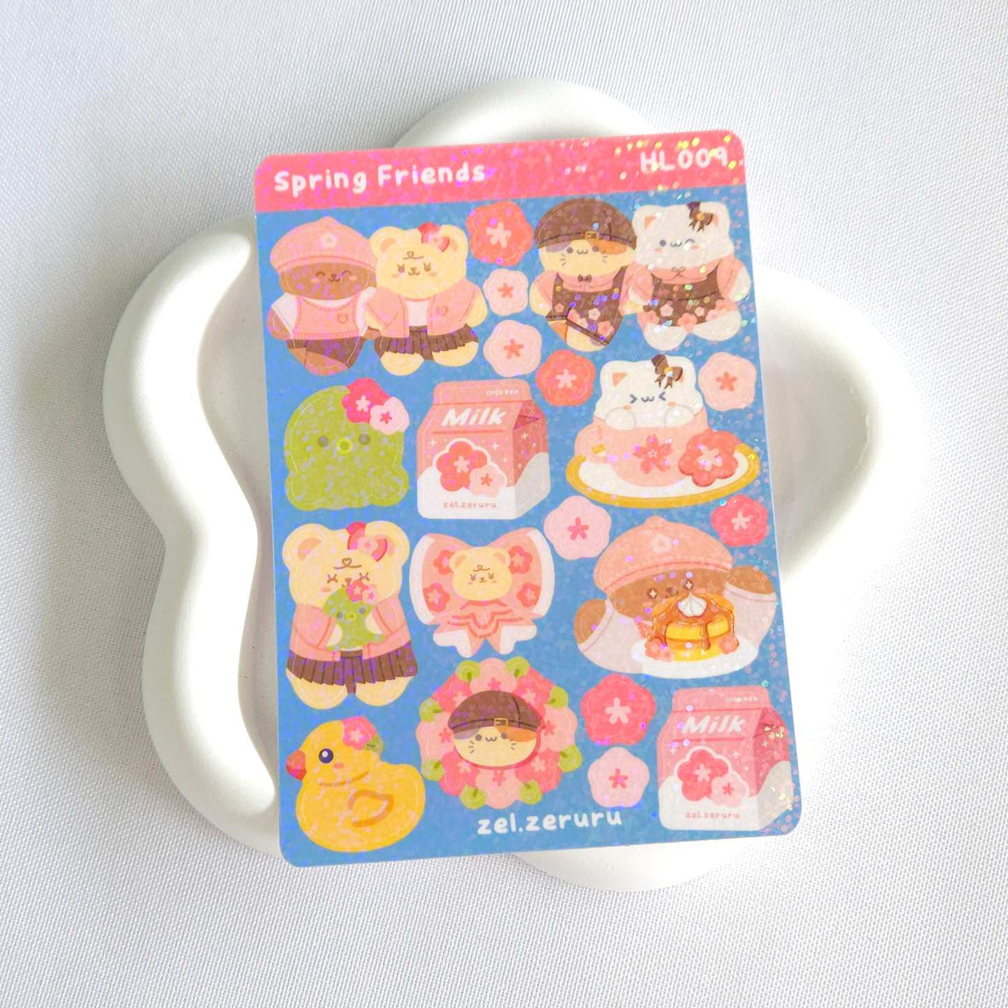 Spring Friends Sticker Sheet