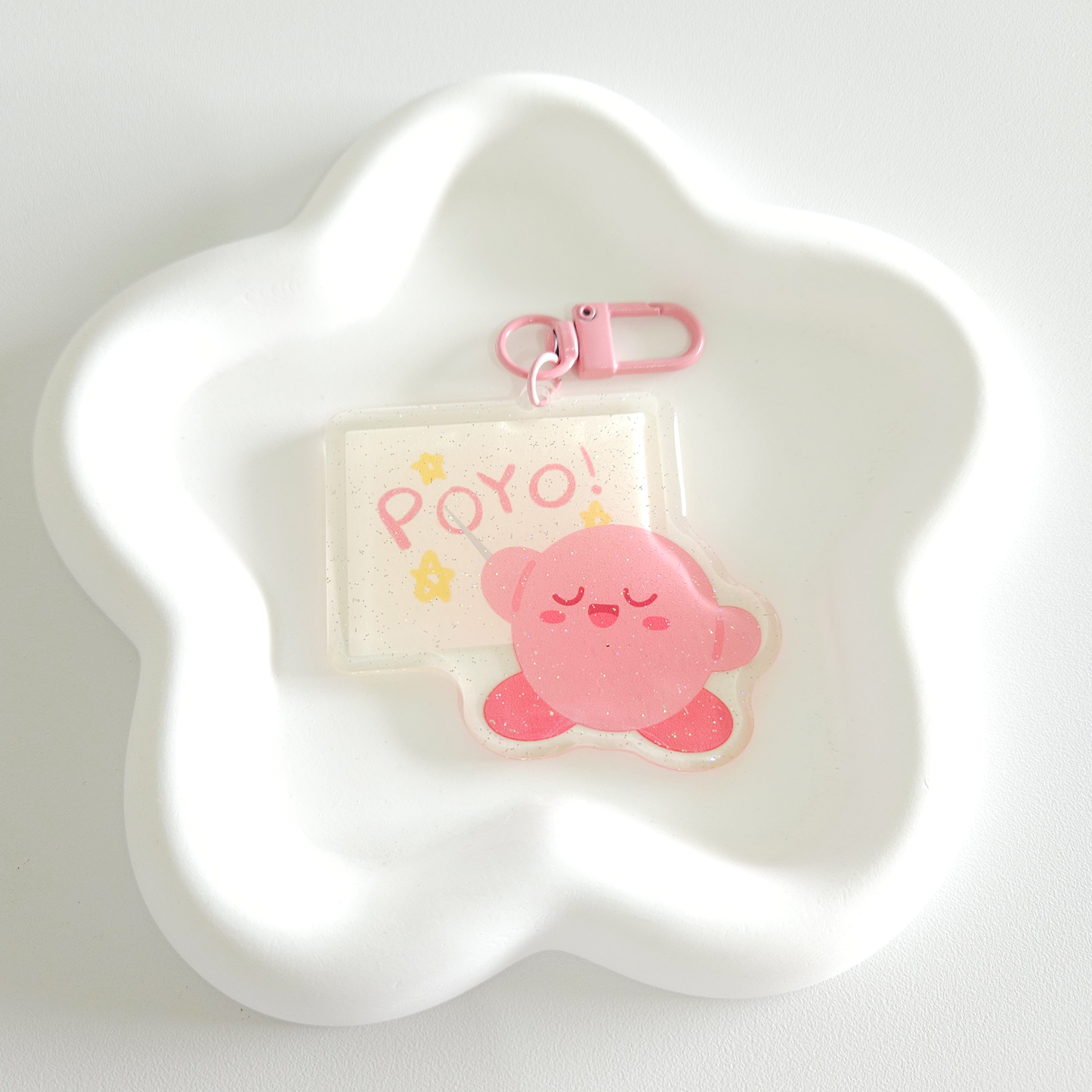 Kirby Whiteboard Meme Keychain