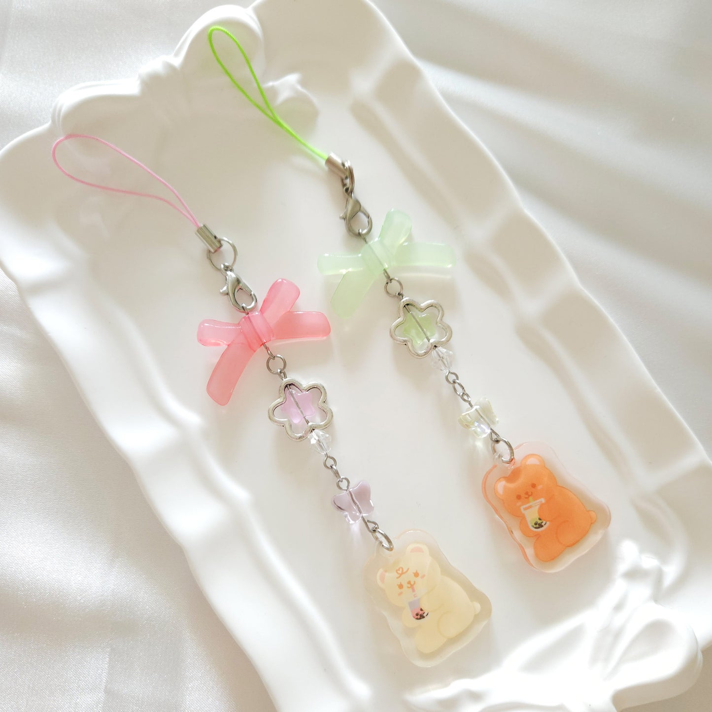 Boba Friends Beaded Phone Charm