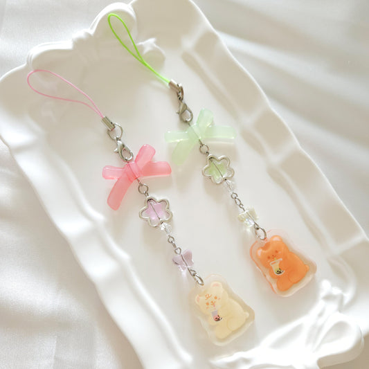 Boba Friends Beaded Phone Charm