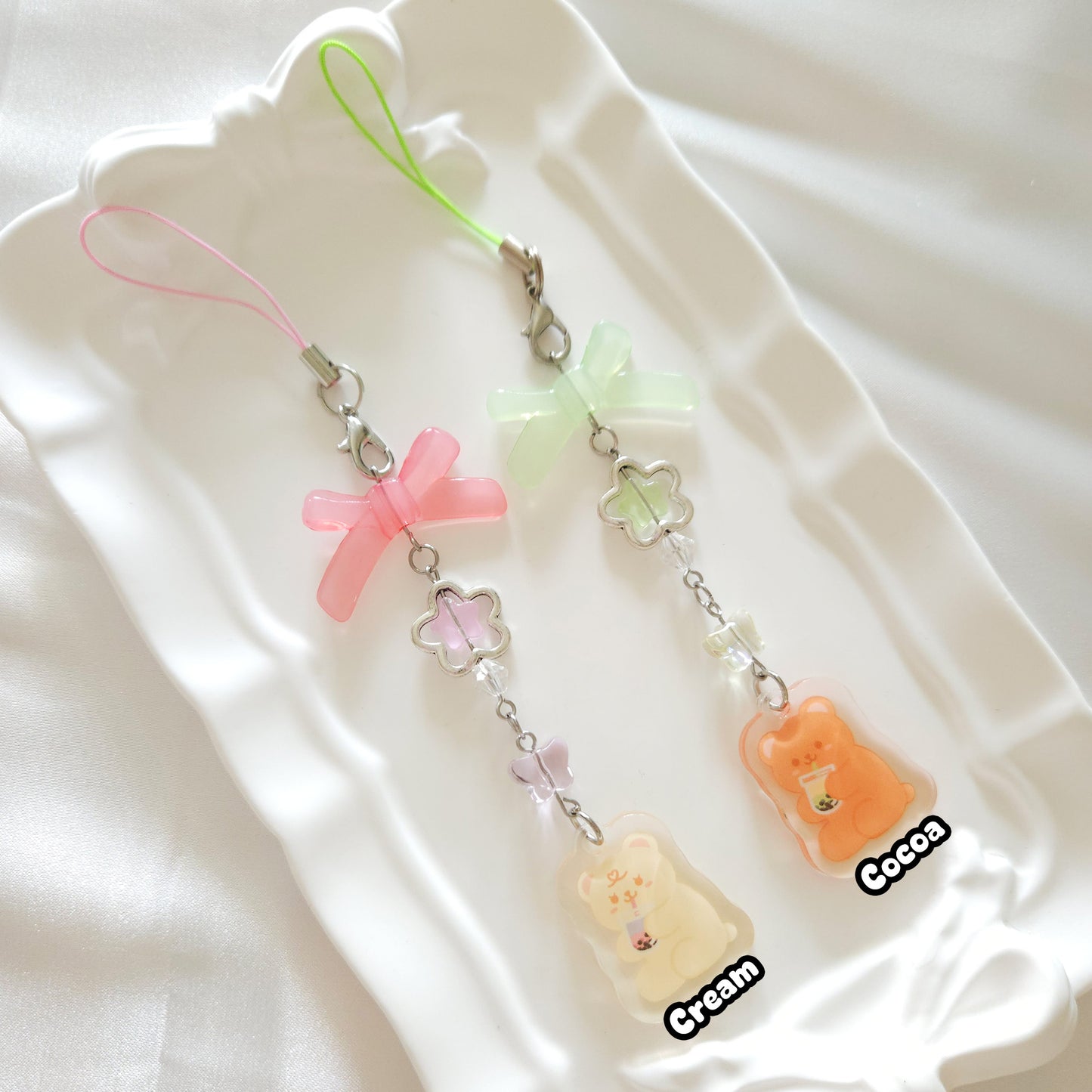 Boba Friends Beaded Phone Charm