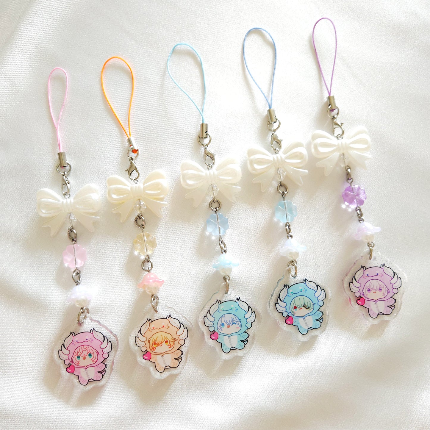 Dromas Beaded Phone Charm