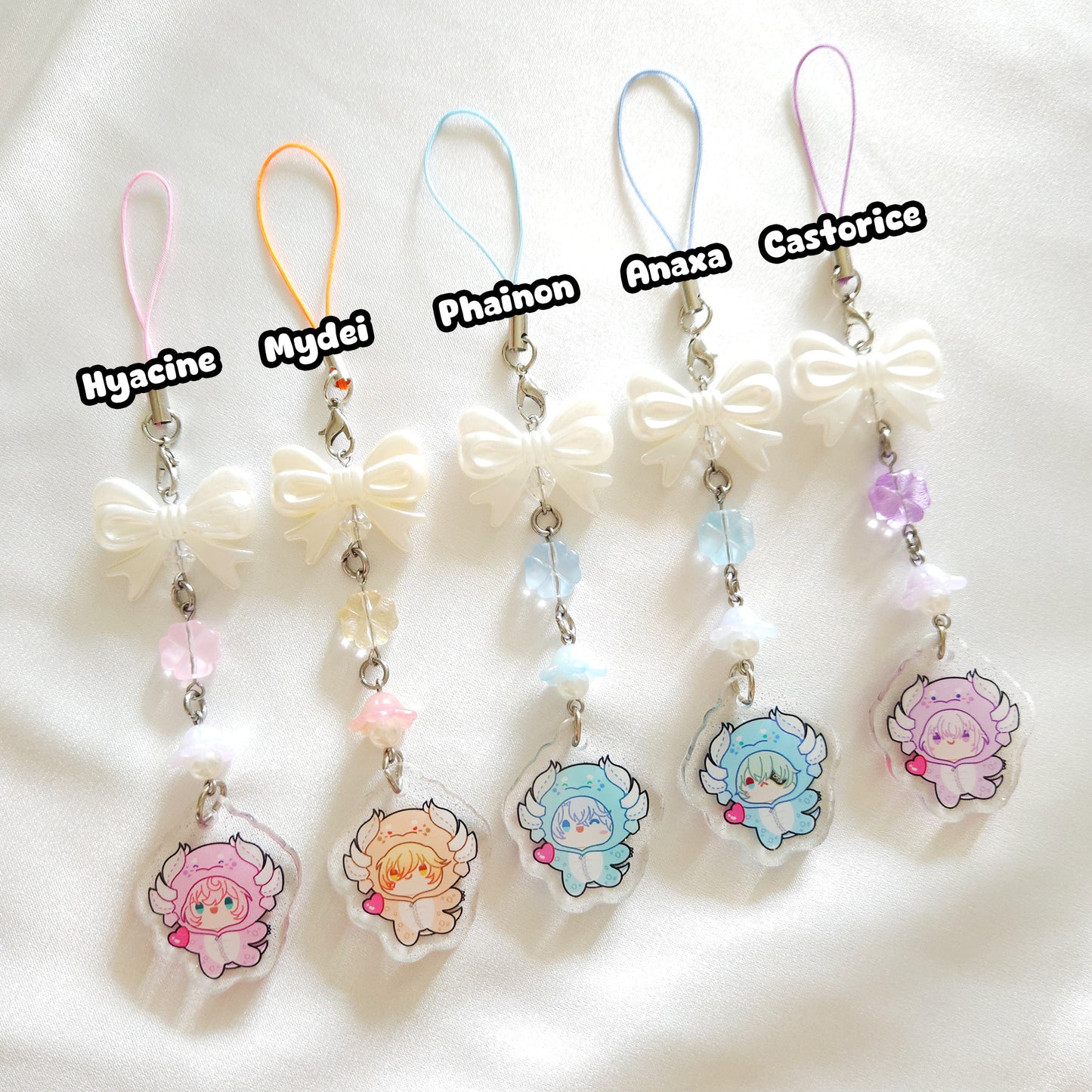 Dromas Beaded Phone Charm