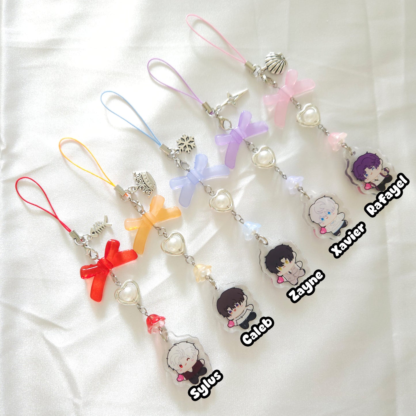 Love and Deepspace Beaded Phone Charm
