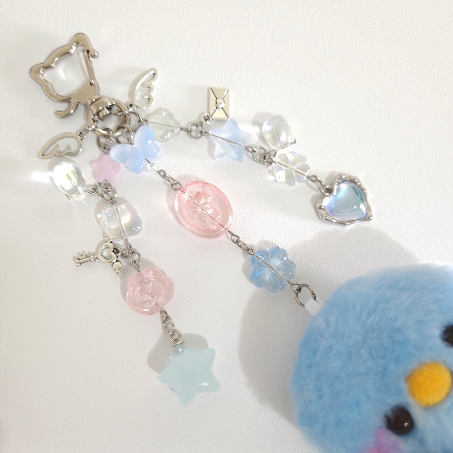 Bubblegum Skies - Plush Keychain