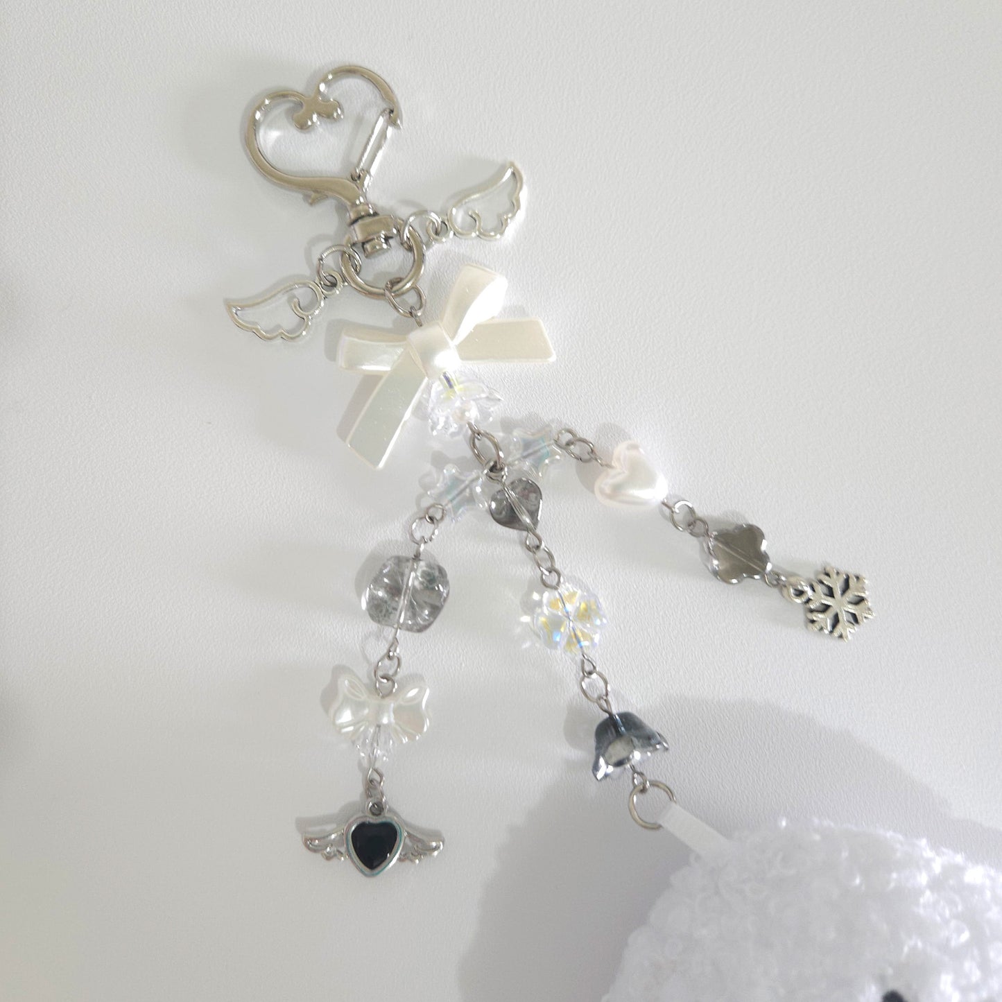 Snowy Riceball - Plush Keychain