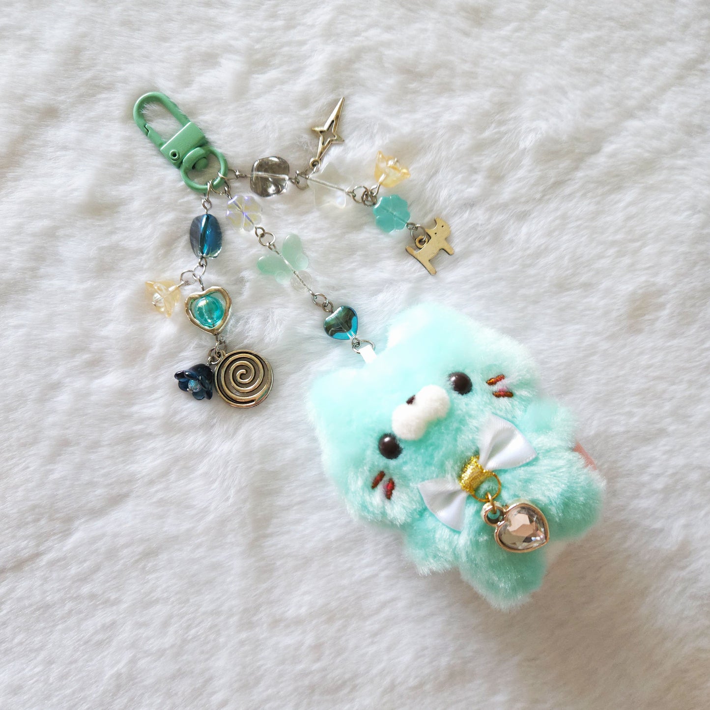 Minty Twilight - Plush Keychain