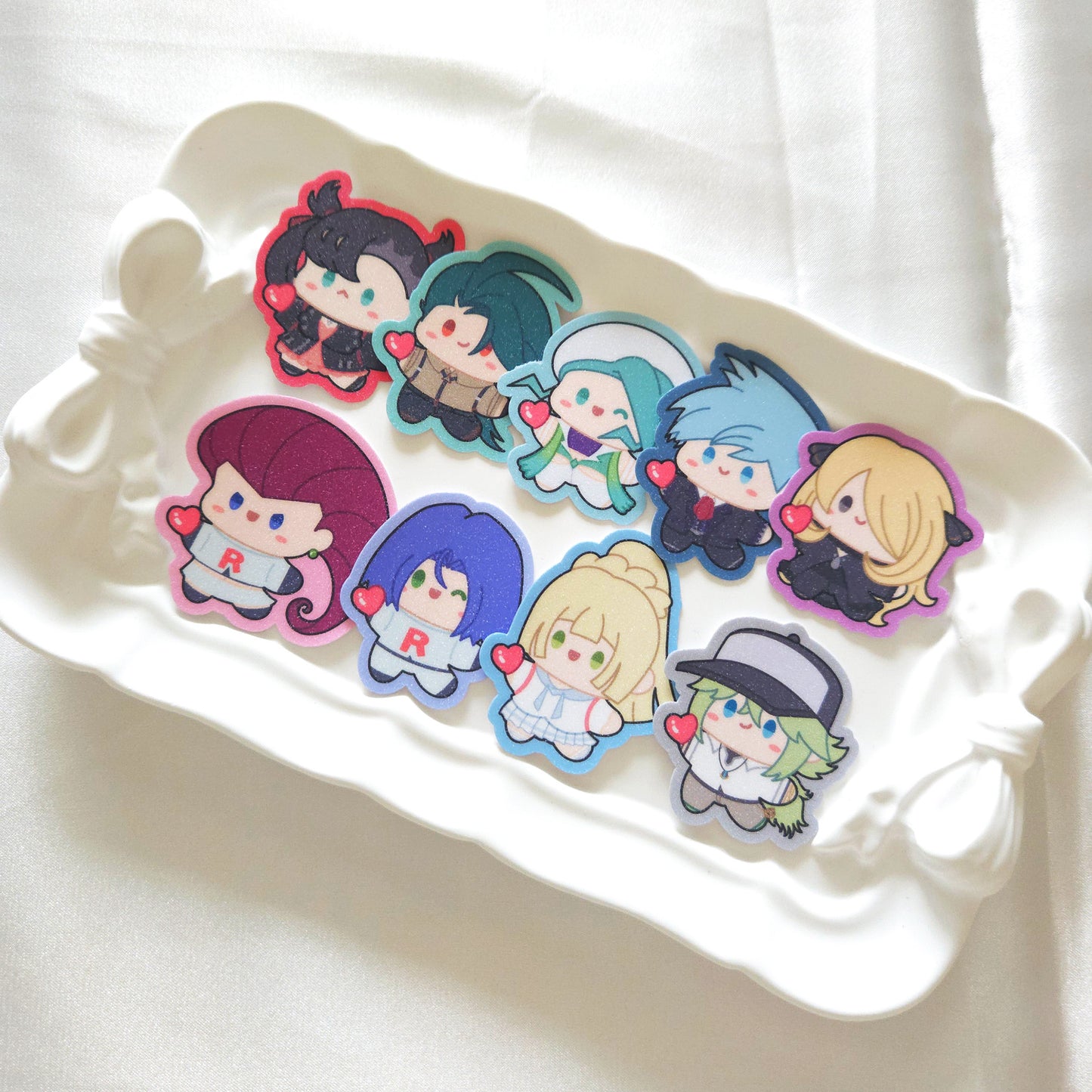 PKM Trainers Mini Stickers