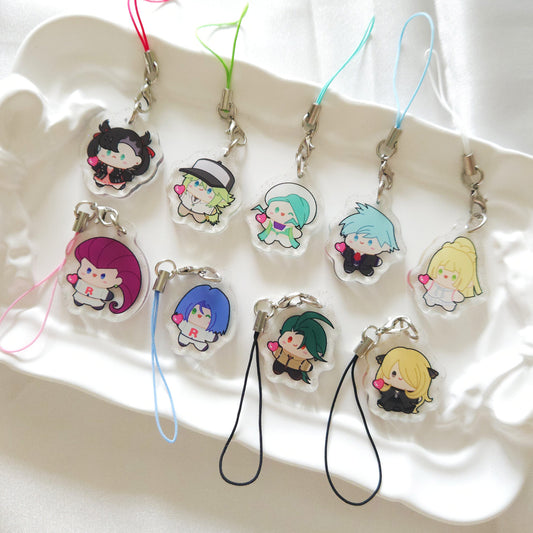 PKM Trainers Phone Charm