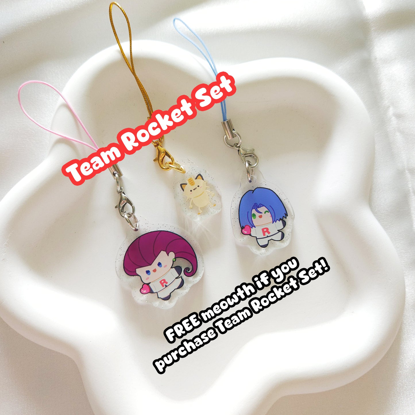 PKM Trainers Phone Charm
