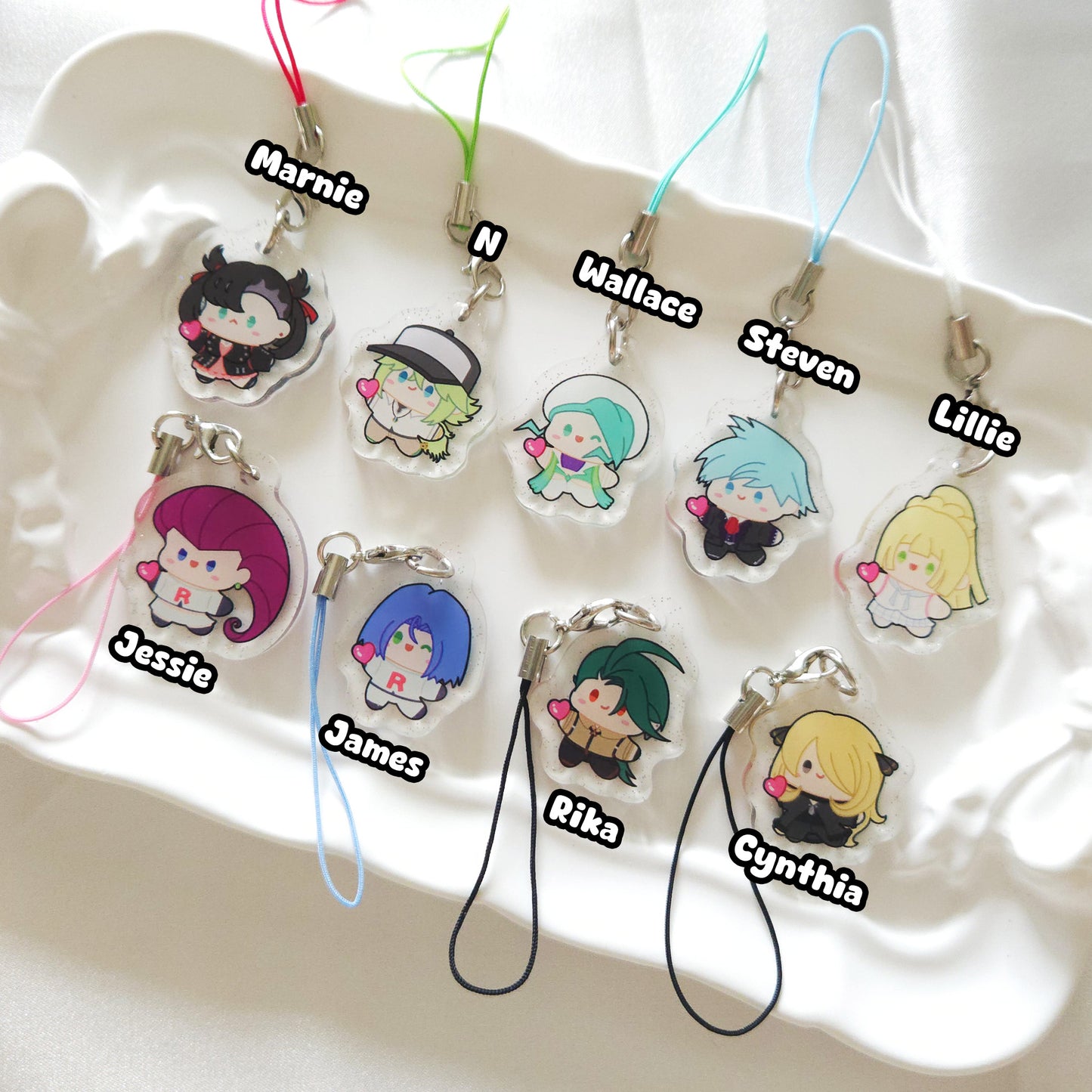 PKM Trainers Phone Charm