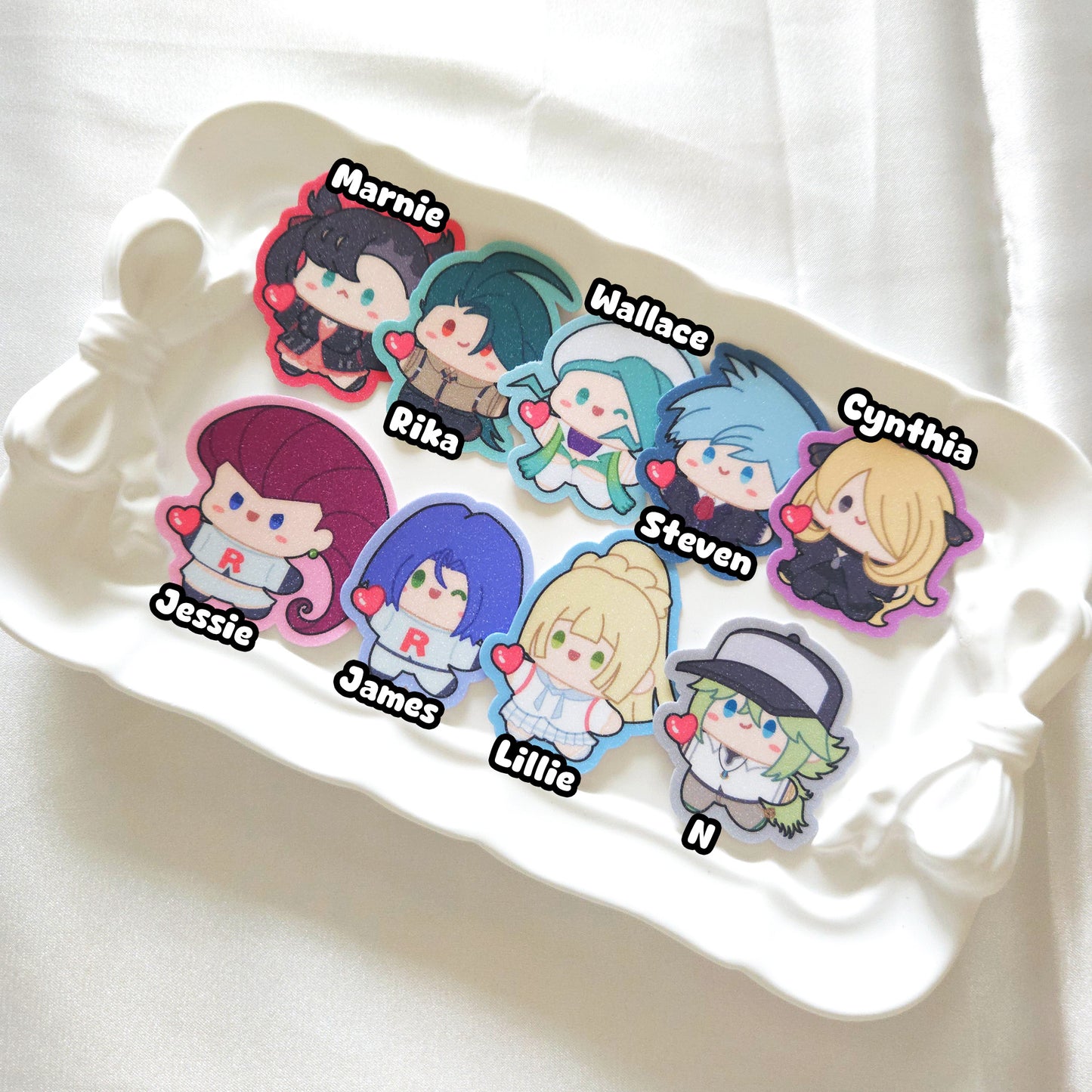 PKM Trainers Mini Stickers