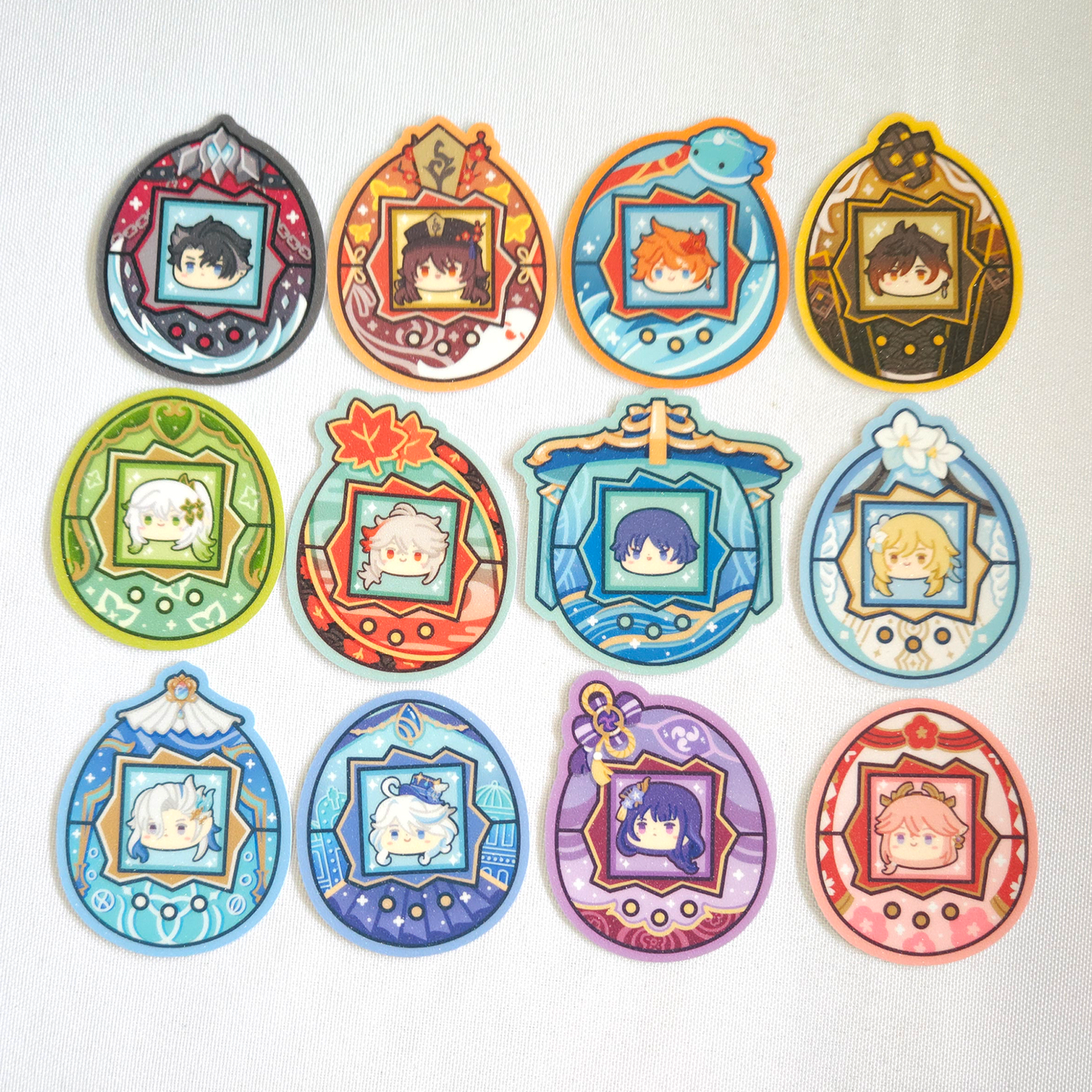 Genshin Tamagotchi Stickers