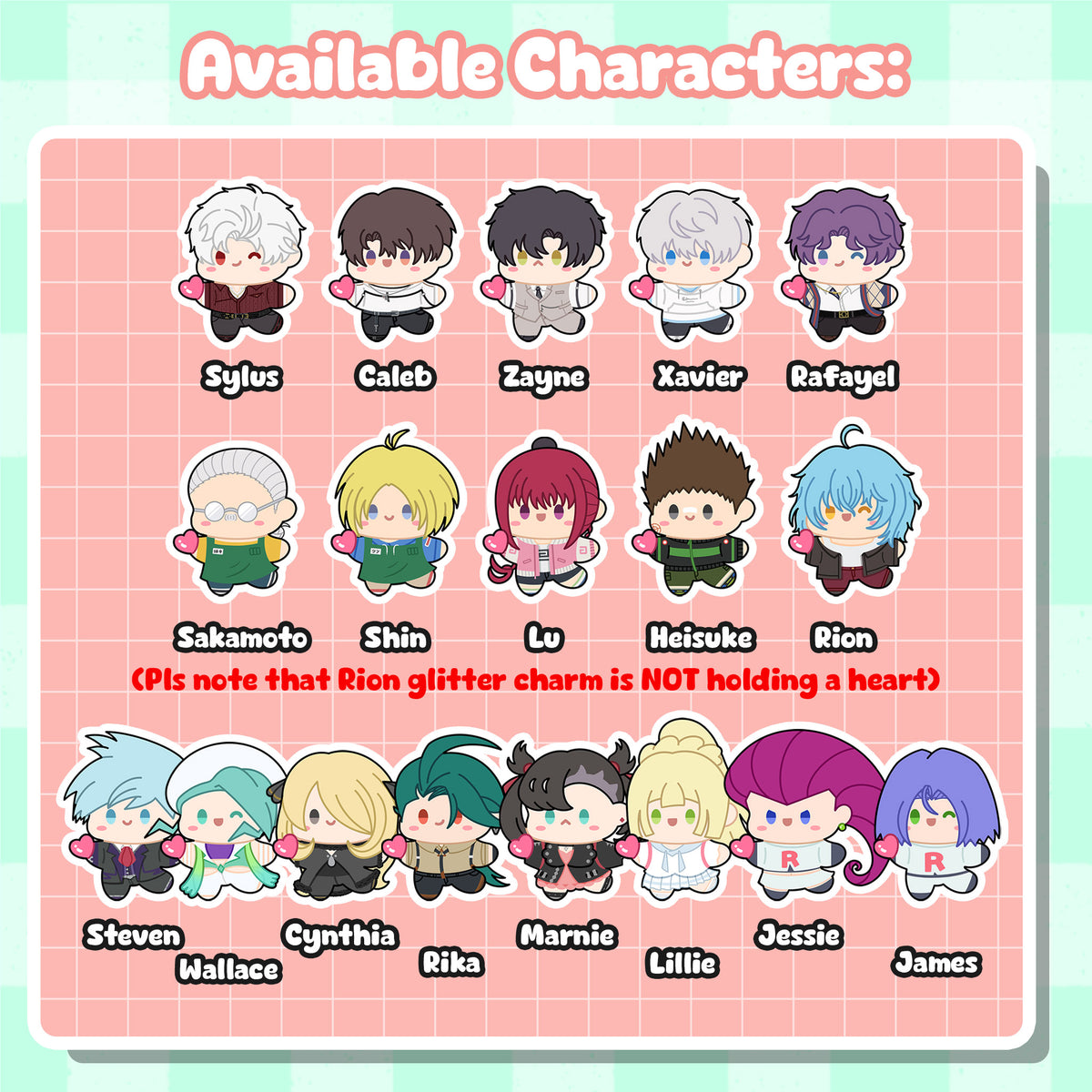 Character Value Packs