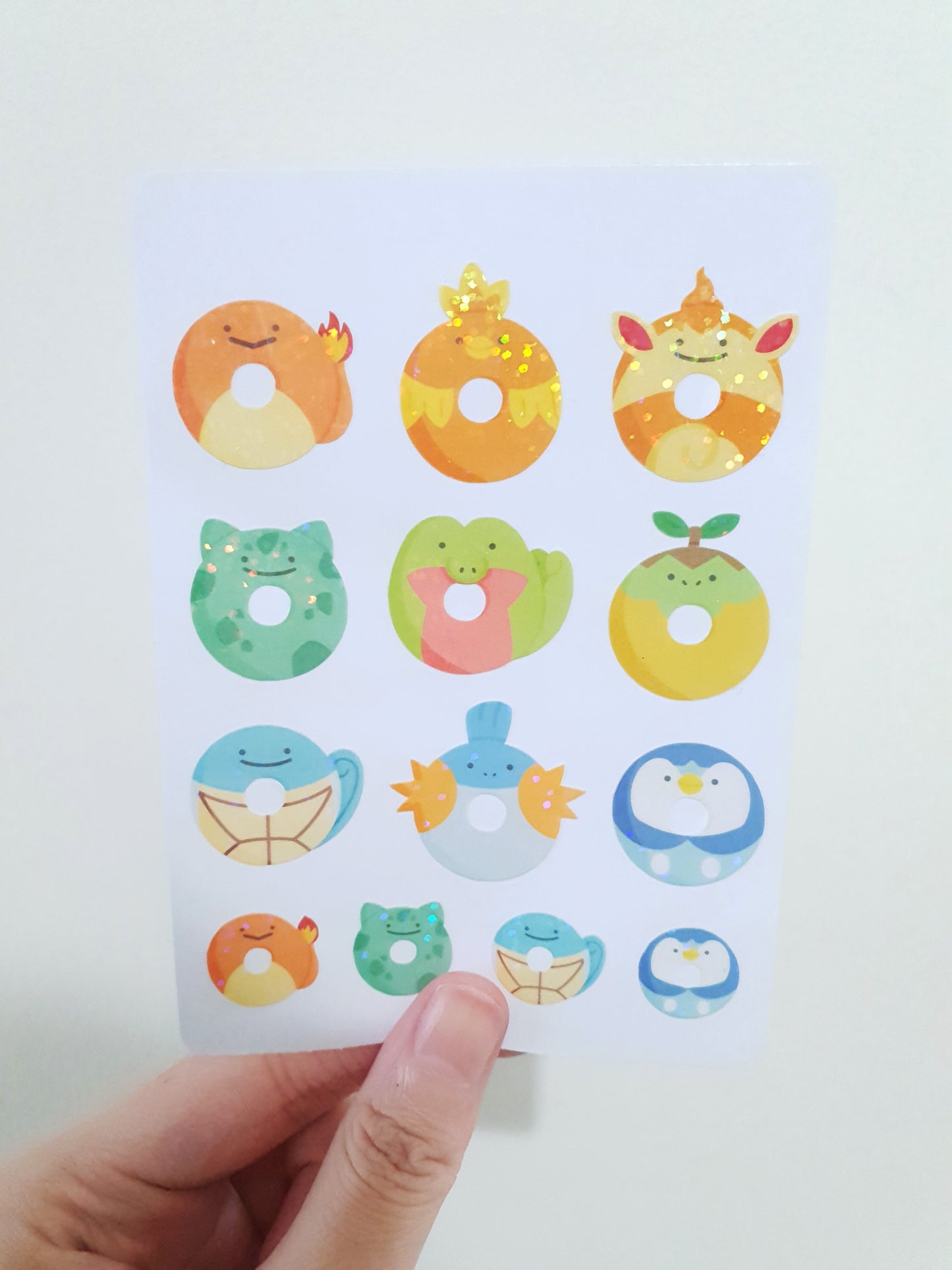 Pokemon Donuts Sticker Sheet