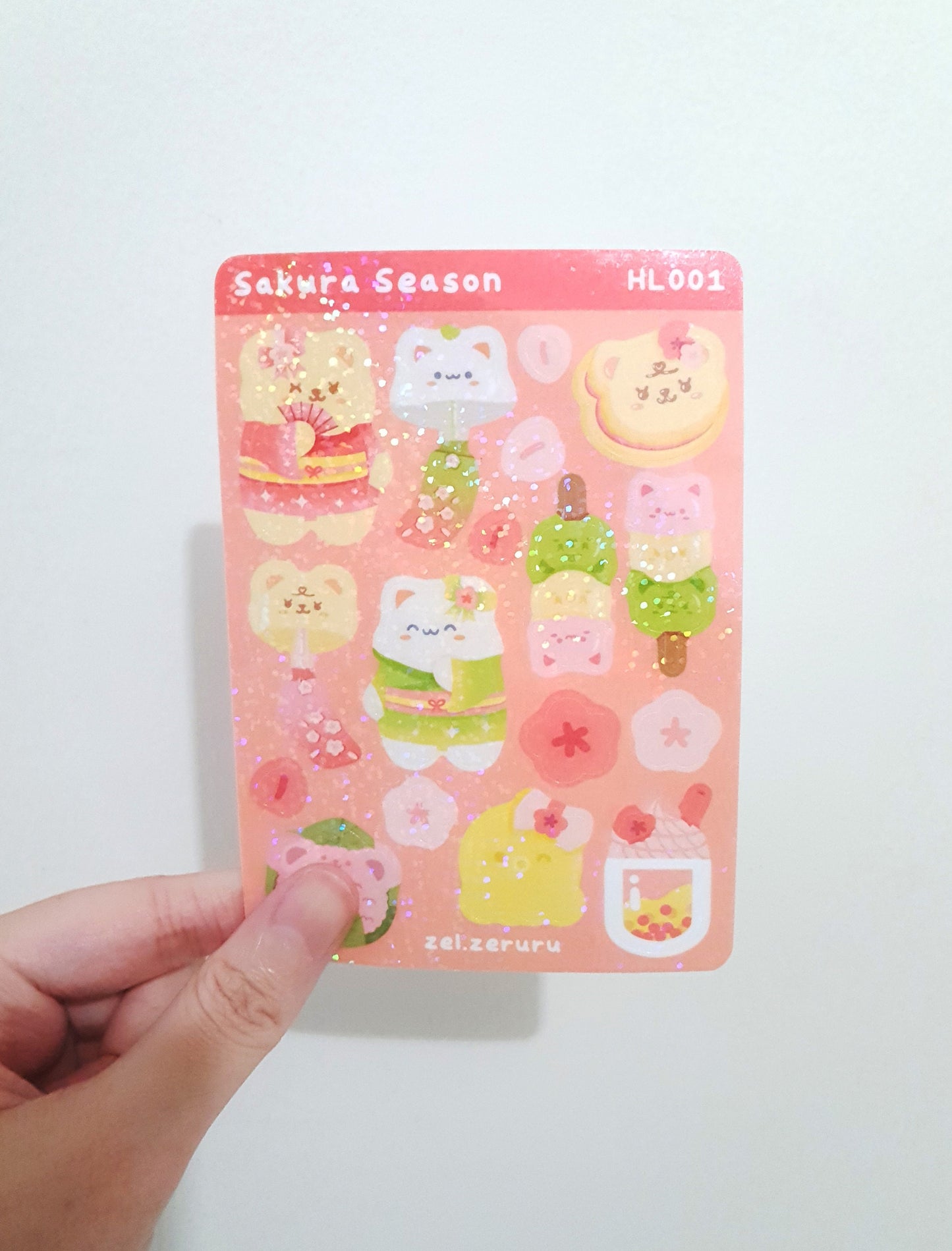 Sakura Season Sticker Sheet