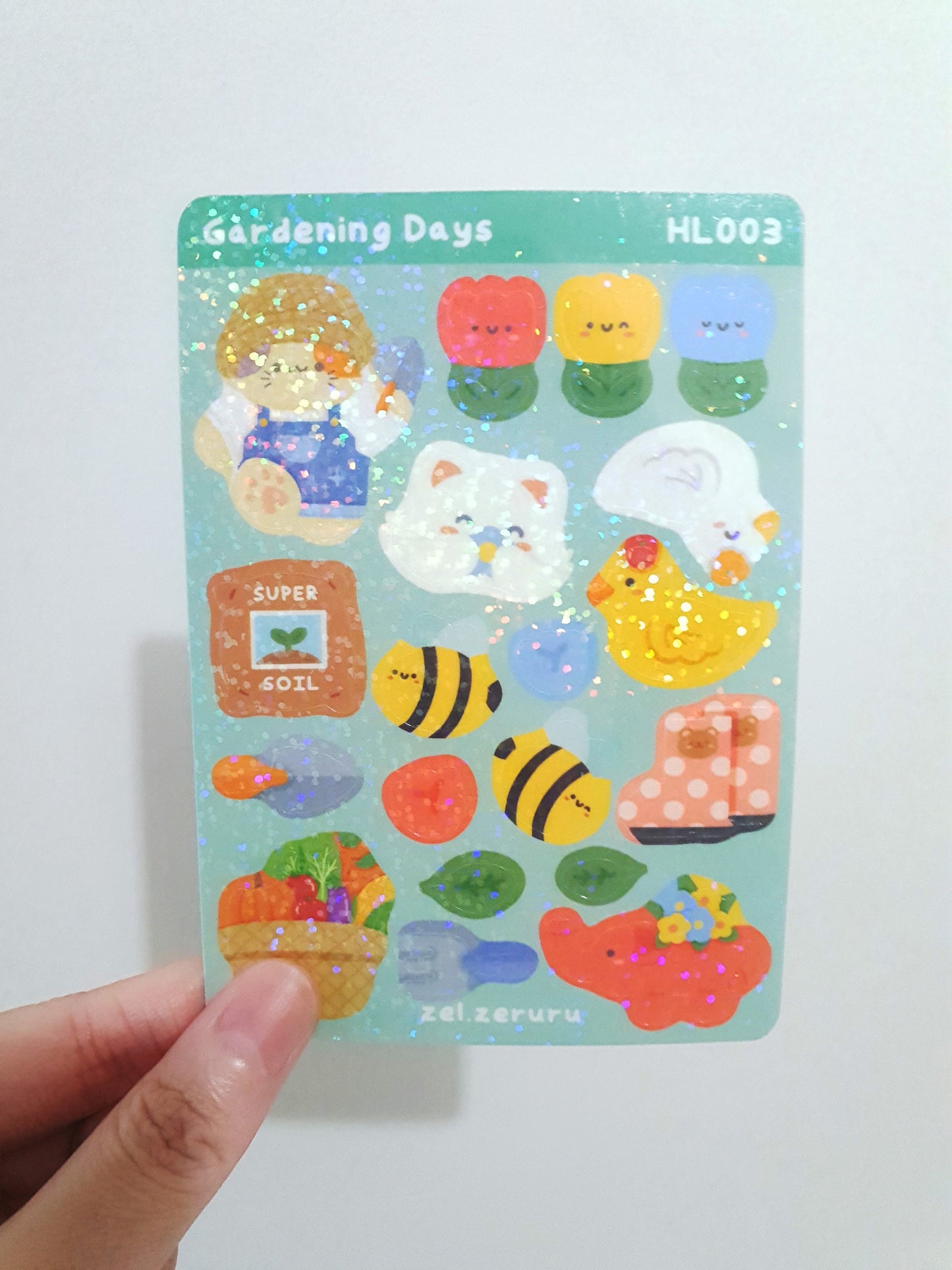 Gardening Days Sticker Sheet