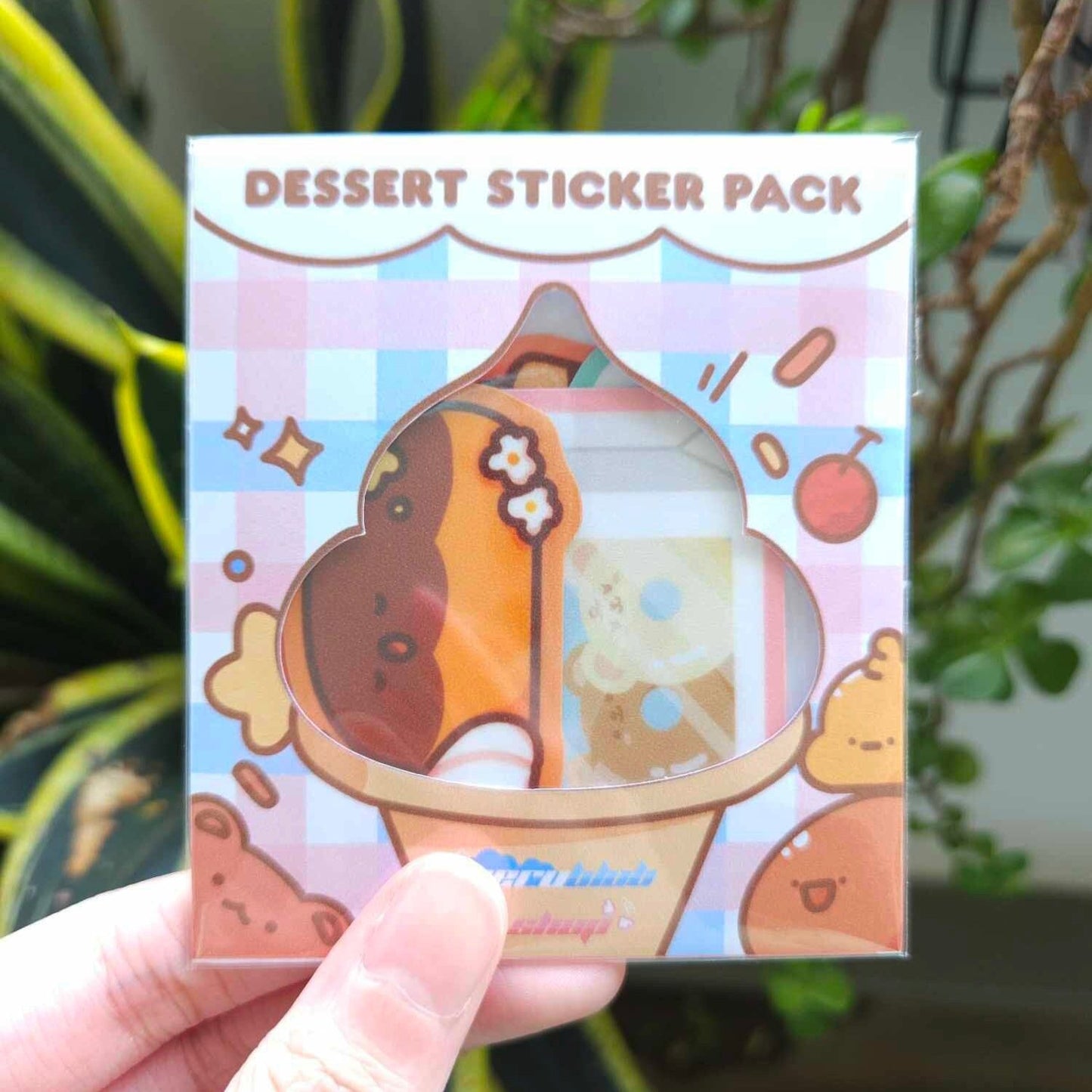 Desert Collab Glitter Sticker