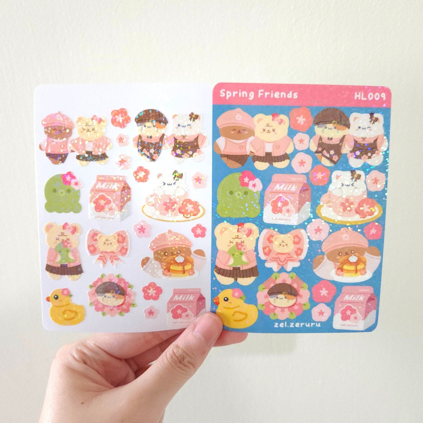 Spring Friends Sticker Sheet